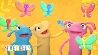 Caterpillars and Butterflies  Songs To Learn By  Preschool Songs  Treebees Kids Songs [upl. by Marba]