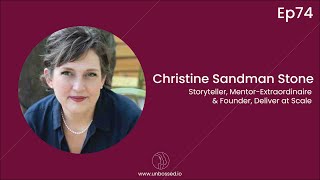 Interview with Christine Sandman Stone MentorExtraordinaire and Founder Deliver at Scale [upl. by Wilden]