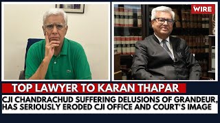 CJI Chandrachud Suffering Delusions of Grandeur Has Seriously Eroded CJI Office and Courts Image [upl. by Ratna]