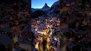 Polar Express crossing the Swiss Alps ❄️☃️🇨🇭 snow polarexpress christmas christmasmusic fypシ゚ [upl. by Mandy]