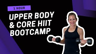 The Ultimate 1hour HIIT Workout  workout to get abs amp arm muscles [upl. by Zoltai]