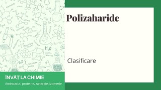 Polizaharide  clasificare [upl. by Baggett989]