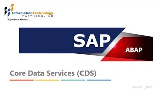 Understanding SAP HANA Core Data Services [upl. by Oxley]