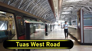 MRT Station Tuas West Road  Singapore 🇸🇬  Walkthrough 🚶 [upl. by Aligna802]