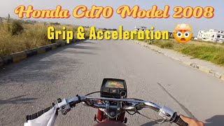 Honda Cd70 2008 Model ka Gears Ko Khaancha unbelievable Grip [upl. by Aimo]