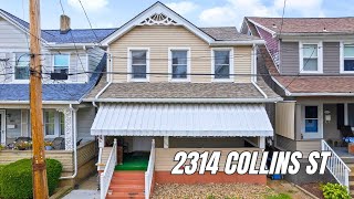 2314 Collins St Mckeesport PA 15132  3Bed Home with Modern Updates SOLD [upl. by Koloski]