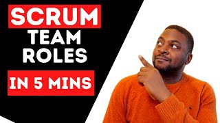 Agile Scrum team roles explained in a nut shell [upl. by Idorb]