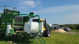 Wood Shavings in Silage Bales [upl. by Grete]