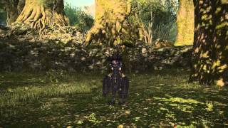 Final Fantasy XIV  Chocobo Behemoth Barding ver 20 [upl. by Colver]