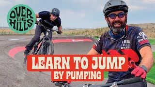 Jump your mountain bike by pumping Learn the technique for perfect pumping [upl. by Assenal]