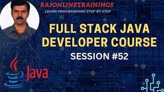 Full Stack Java Developer Course Session  52 Spring Boot and Angular Application using HttpClient [upl. by Asenav13]