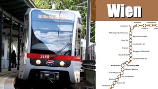 Doku U6 Wien  Die schönste UBahnlinie Wiens 2024  Floridsdorf  Siebenhirten [upl. by Clough]