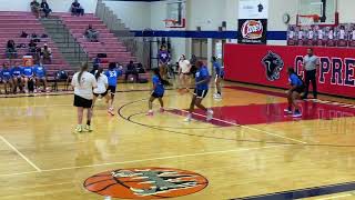 Cypress Creek vs Fulshear  Fall League  varsity girls basketball [upl. by Antonina420]