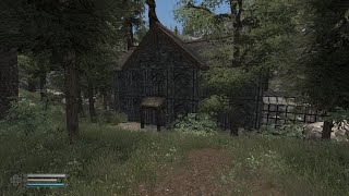 Harbourside Manor  SKyrim Special Edition home mod [upl. by Sykleb199]