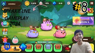 AXIE LIVE GAMEPLAY 8 [upl. by Venola248]