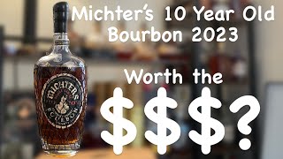 Michters 10 Year Old Bourbon 2023  Worth the [upl. by Rosenquist]