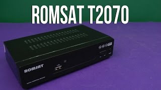 Распаковка Romsat T2070 [upl. by Vasiliki975]