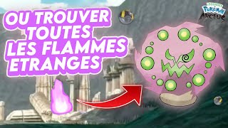 TROUVER TOUTES LES FLAMMES ETRANGES ET AVOIR SPIRITOMB DANS POKEMON LEGENDES ARCEUS  TUTO FR [upl. by Rianon]