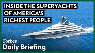 Inside The Superyachts Of America’s Richest People [upl. by Nirej]