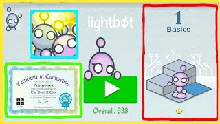 Lightbot Programming Puzzles  BASICS All Levels [upl. by Dibri]