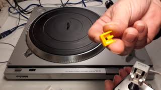 BANDEJA GIRADISCOS TURNTABLE SONY PS242 JAPAN 1980 RESTAURACION P2 [upl. by Towrey]