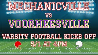 Voorheesville vs Mechanicville  Varsity Football  Kickoff at 4PM [upl. by Eneleahcim]