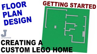 Creating A Custom LEGO Home  Getting Started Howto Tutorial [upl. by Avril]