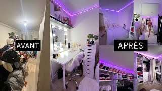 VLOG  Je refais ma chambre de A à Z  GROSSE TRANSFORMATION [upl. by Gannes595]