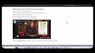 CCXP Exam Simulator  now comes with coaching and recertification credits [upl. by Maure894]