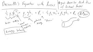 Modified Bernoullis Equation [upl. by Copp187]