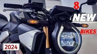 08 NEW UPCOMING BIKES IN INDIA 2024  8 UPCOMING BIKES 2024 [upl. by Chaffee]