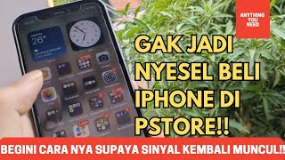 AKHIRNYA‼️ IPHONE 12 PRO PSTORE SINYAL OPERATOR MUNCUL LAGI‼️ IMEI GAK JADI KE BLOKIR⁉️ [upl. by Nuawd]