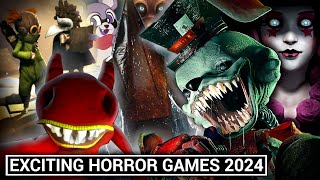 The Most Anticipated Horror Games of 2024 [upl. by Etteloc]