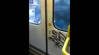 Kids caught vandalizing on train ORIGINAL VIDEO [upl. by Sofer]