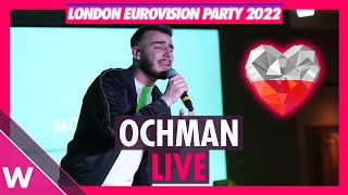 Ochman quotRiverquot Poland 2022 LIVE  London Eurovision Party [upl. by Eimmij]