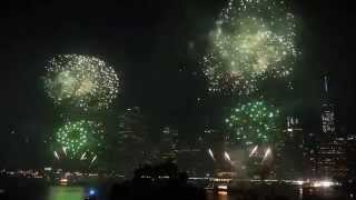 Independence Day Fireworks in New York City 2014 [upl. by Eerdna]