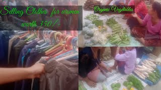 Bought Organic Vegetables amp meat🍖 ll From Market ll Exploring the Market ll Longpuighat ll 2024 [upl. by Wesa]