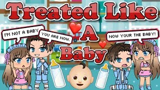 Treated Like A Baby  Gacha Life Mini Movie  GLMM [upl. by Sugirdor]