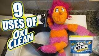 9 Amazing uses for Oxiclean  Hacks to Make Cleaning Easier [upl. by Carlie]