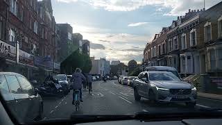 Driving Stoke Newington Hackney London [upl. by Fillian]