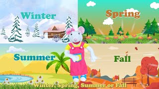 What season do you like  Hokey Pokey  Nursery Rhyme Kids Ft Pronunciation Practice L and R [upl. by Angelia]