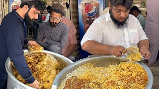 KHATRI BIRYANI • Famous Beef Biryani on Biryani Street  Fresh Masala Memoni Biryani  STREET FOOD [upl. by Alger]