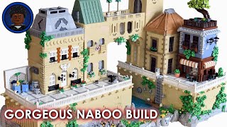 This Naboo Palace Build is GORGEOUS LEGO Star Wars MOC Showcase 57 [upl. by Kristos]