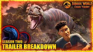 OFFICIAL SEASON 2 TRAILER BREAKDOWN  JURASSIC WORLD CHAOS THEORY SEASON 2 FULL TRAILER [upl. by Isacco274]