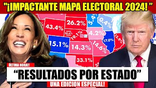 quot¡Increíble Cambio Esto Acaba de Redibujar el Mapa Electoral 2024 Kamala Harris  Donald Trump [upl. by Oitaroh932]