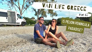 Greeces Best Kept Secret on Pelion Peninsula  Van Life Greece  The Hippie Trail 19 [upl. by Anyela7]