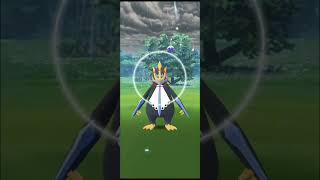 OMG 😱 Fully Evolved Wild Spawn Empoleon in pokemongo [upl. by Buroker845]