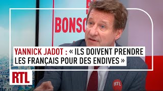 Yannick Jadot  quotIls doivent prendre les français pour des endivesquot intégrale [upl. by Clea786]