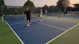 What a Fun Point Jake  Rich vs Lily  Glenn Pickleball rec play Highlights August 6th [upl. by Appel398]