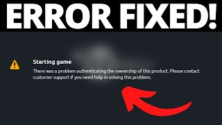 Fix Theres Was A Problem Authenticating The Ownership Of This Product Rainbow Six Siege [upl. by Delanos]